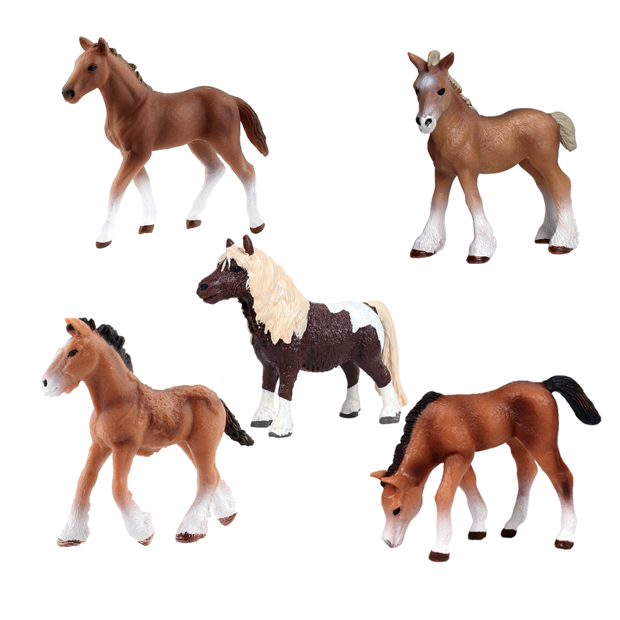 Kids Toys Reviews - Figurki koni Shire arabskie figurki modele