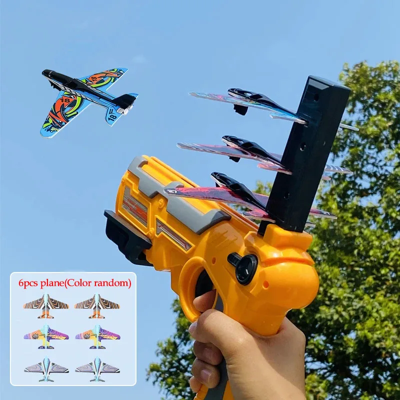 Catapult Launcher Toy - Wyrzutnia samolotów Katapulta bąbelkowa z 6