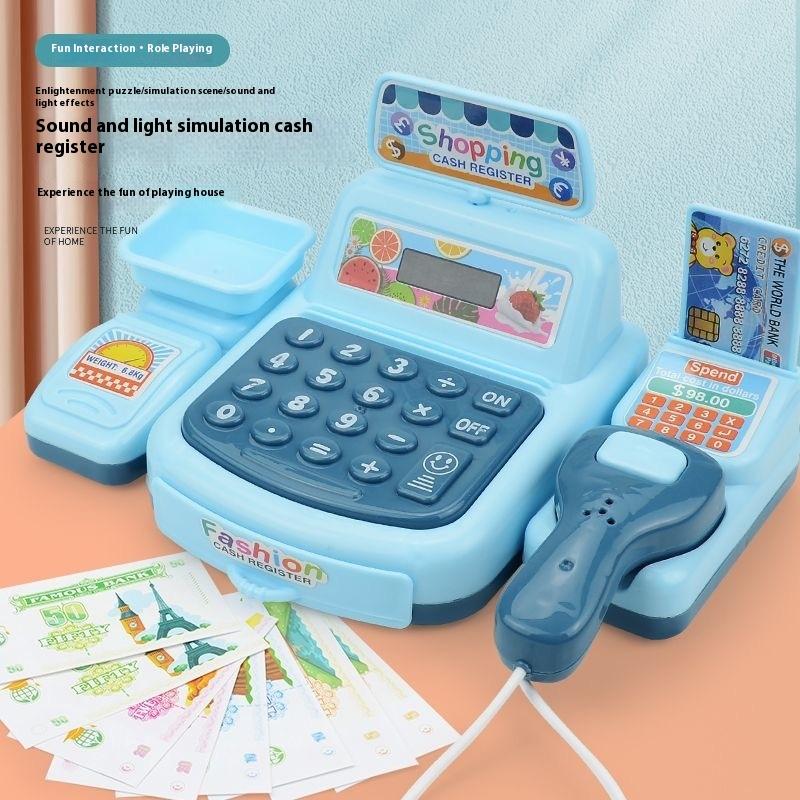 Toy Cash Register - Nowość·1 Zestaw Elektronicznych Zabawek z Efektami