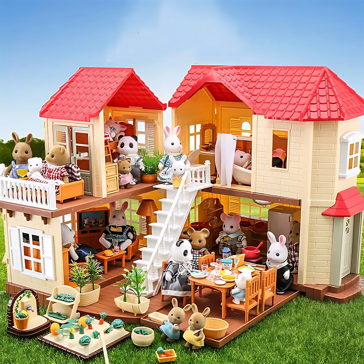 Miniaturowe meble 1:12 do domk – Kids Toys Kitchen Set recenzja i cena