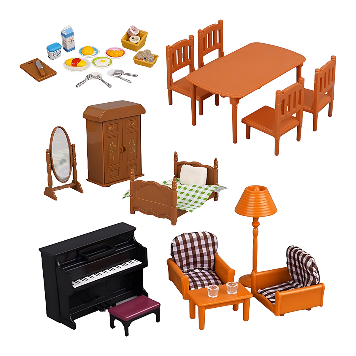 Miniaturowe meble 1:12 do domk – Kids Toys Kitchen Set recenzja i cena